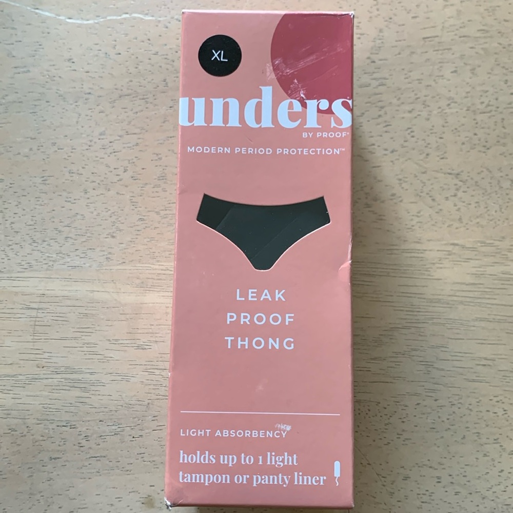 Unders by Proof Leak Proof Thong XL